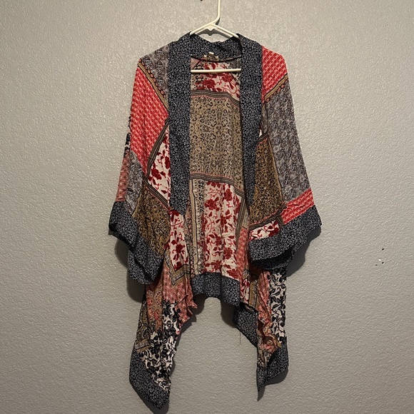 Umgee Tops - Umgee Boho Patchwork Kimono
